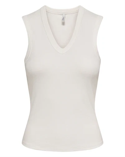 Only - ONLRiley Top - Cloud Dancer